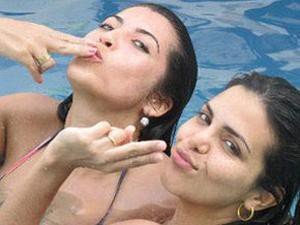Ex-BBB Priscila vai para delegacia acusada de agredir sua cunhada